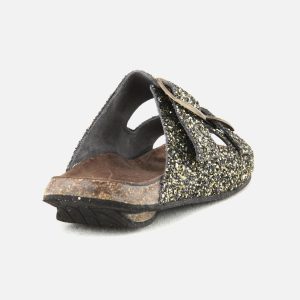 BOSABO FLAT BUCKLES BLACK - Image 3