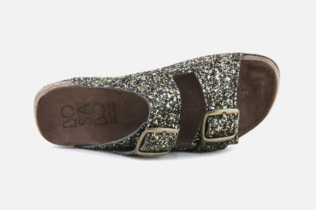 BOSABO FLAT BUCKLES BLACK