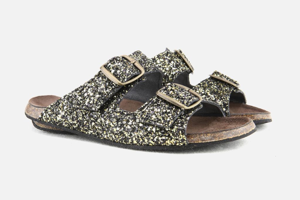 BOSABO FLAT BUCKLES BLACK