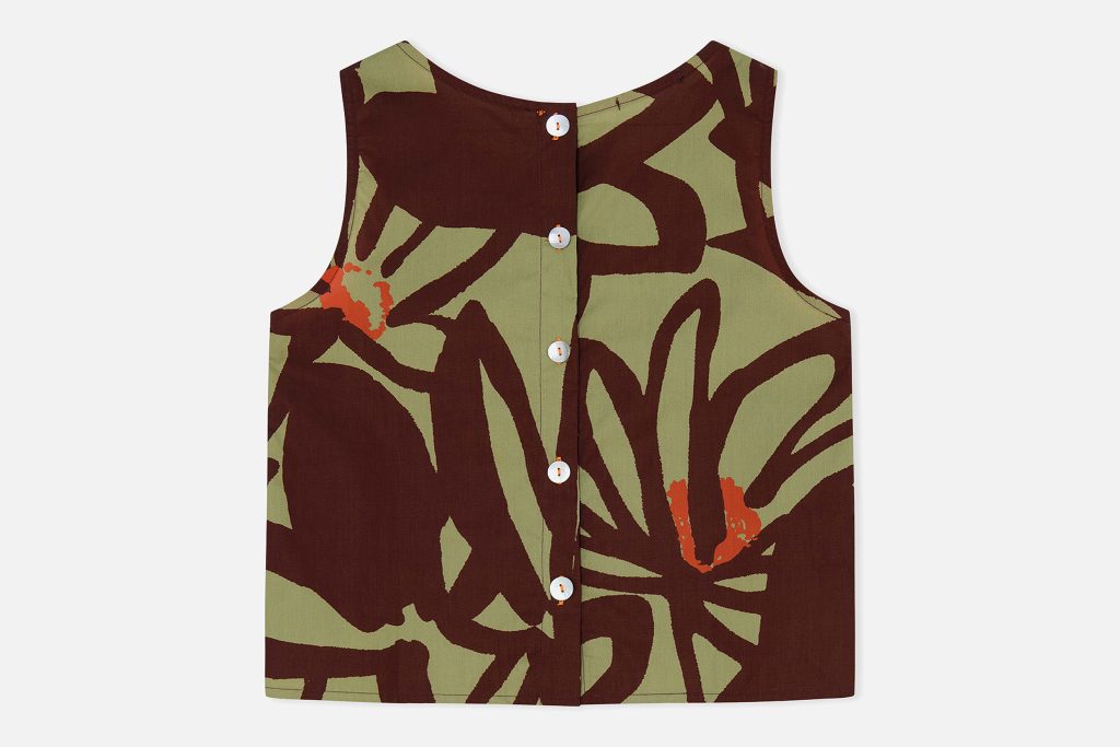 TOP BLOOM ANA SM KAKI BROWN