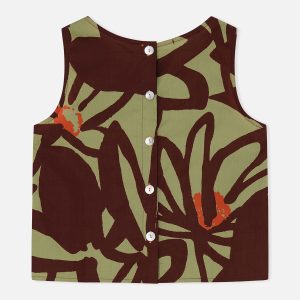 TOP BLOOM ANA SM KAKI BROWN - Image 2