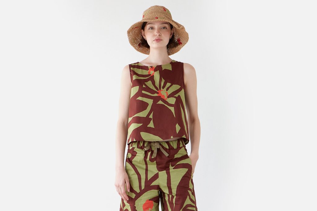 TOP BLOOM ANA SM KAKI BROWN