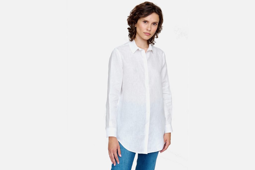 CHEMISE SEGOVIA LIN BLANC