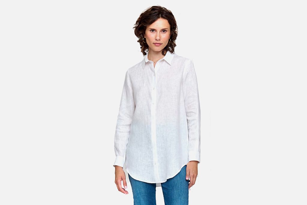CHEMISE SEGOVIA LIN BLANC