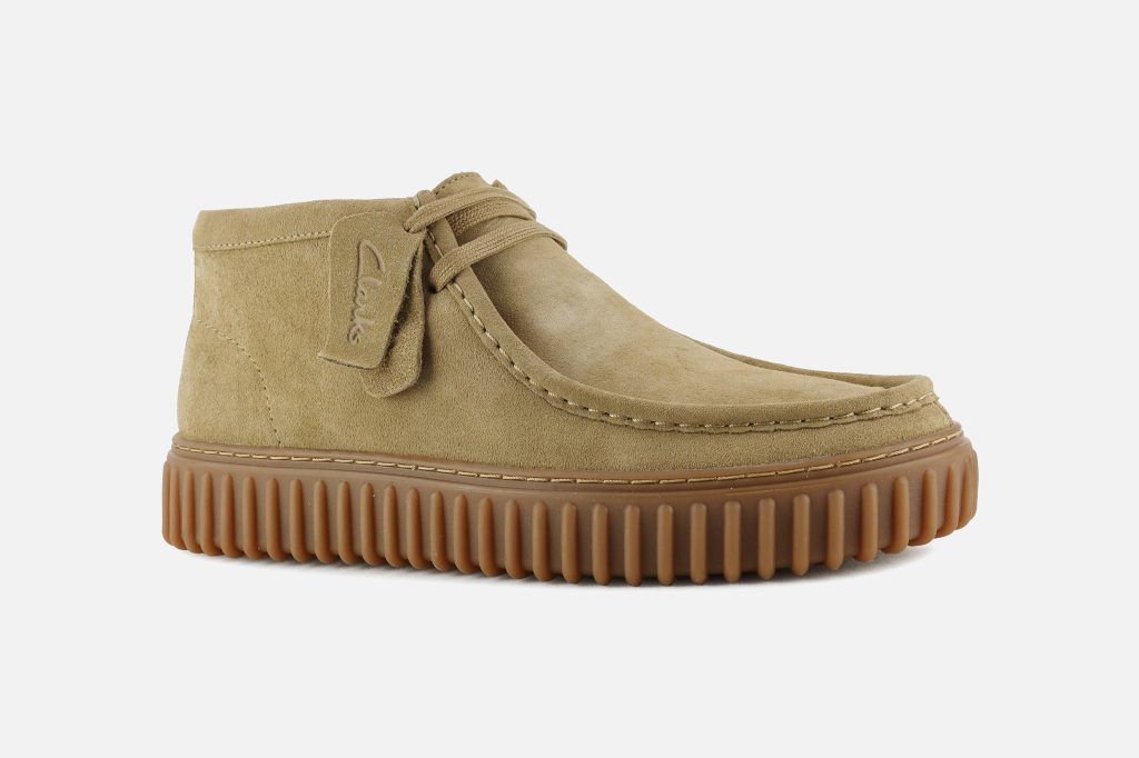 TORHILL HI DARK SAND SUEDE MAN