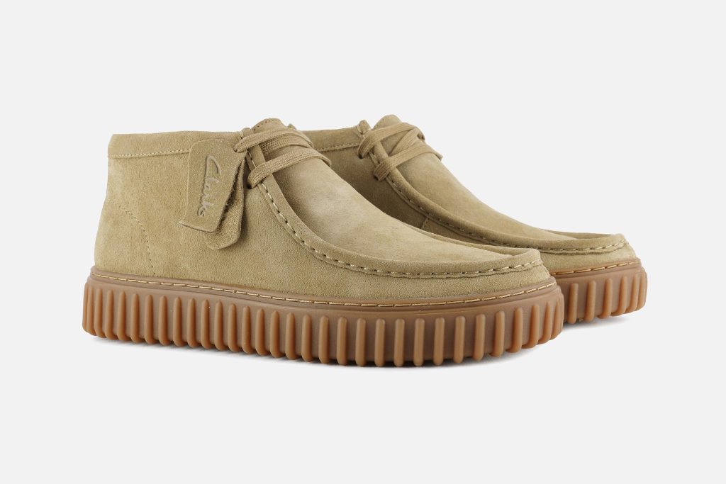 TORHILL HI DARK SAND SUEDE MAN