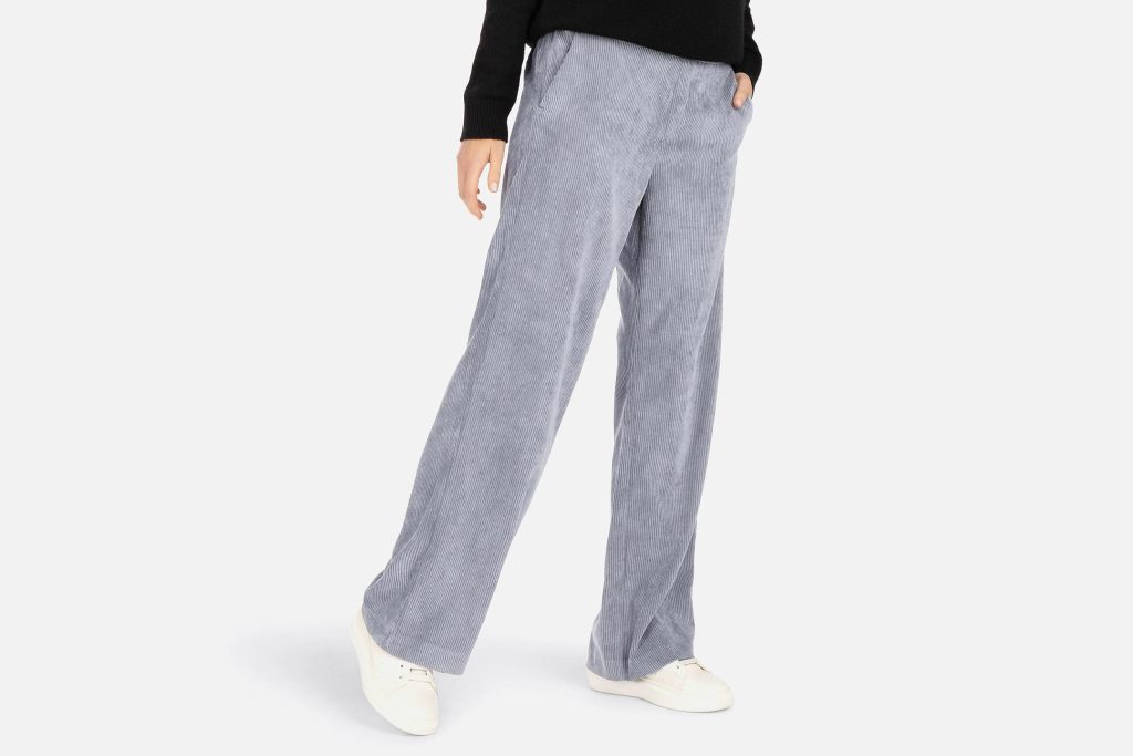 CHIARA STEEL GREY CORDUROY