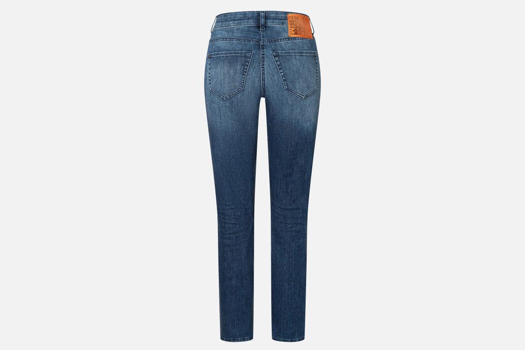 SLIM MODERN BLUE HEMP DENIM