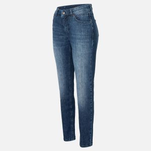 SLIM MODERN BLUE HEMP DENIM – Image 3
