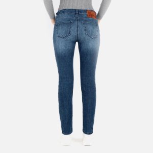 SLIM MODERN BLUE HEMP DENIM – Image 5