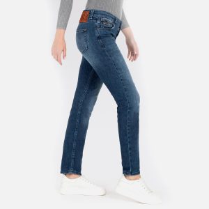 SLIM MODERN BLUE HEMP DENIM – Image 7