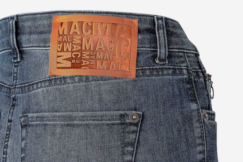 SLIM MODERN BLUE HEMP DENIM