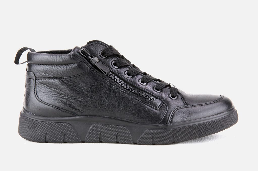 ROMY SPORT HI ZIP NOIR