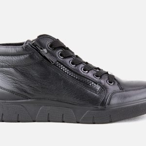 ROMY SPORT HI ZIP NOIR - Image 1