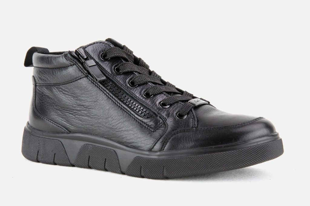 ROMY SPORT HI ZIP NOIR