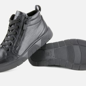 ROMY SPORT HI ZIP NOIR - Image 5