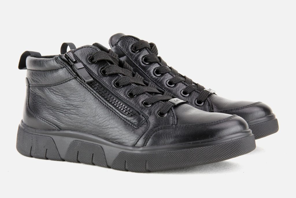 ROMY SPORT HI ZIP NOIR