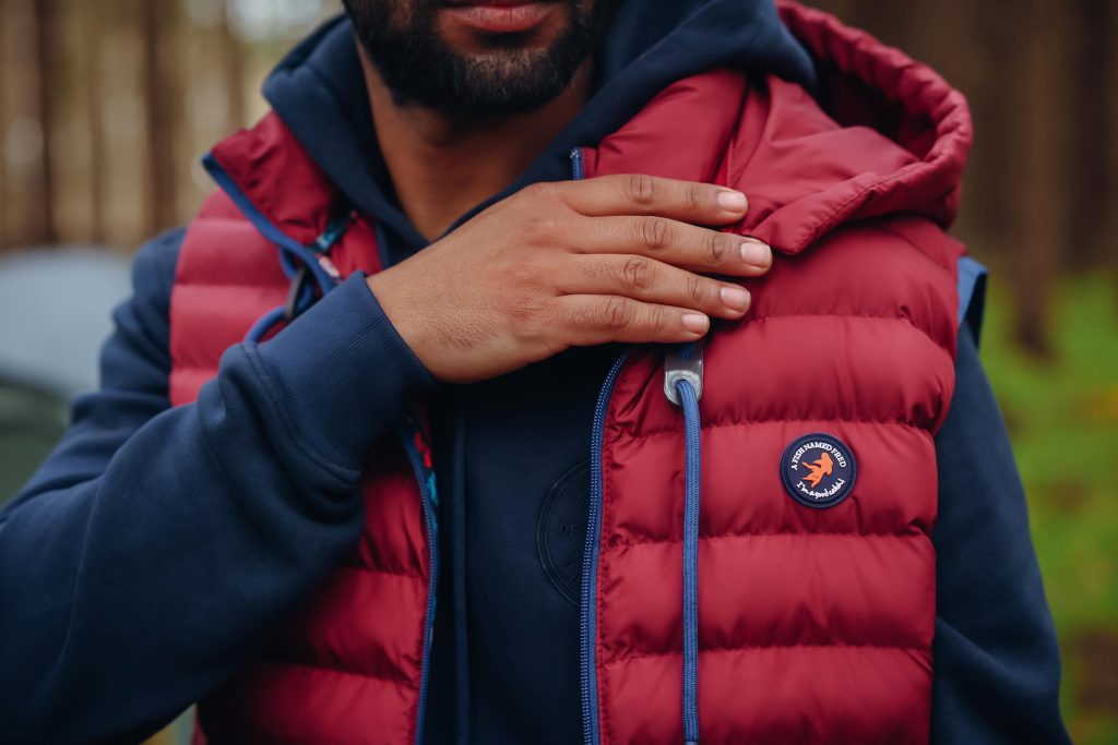 AFNF BODYWARMER BORDEAUX