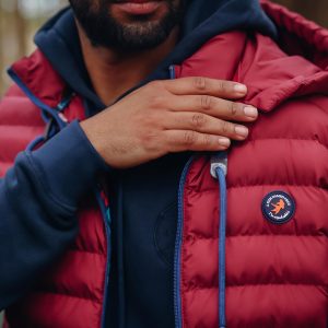 AFNF BODYWARMER BORDEAUX - Image 3