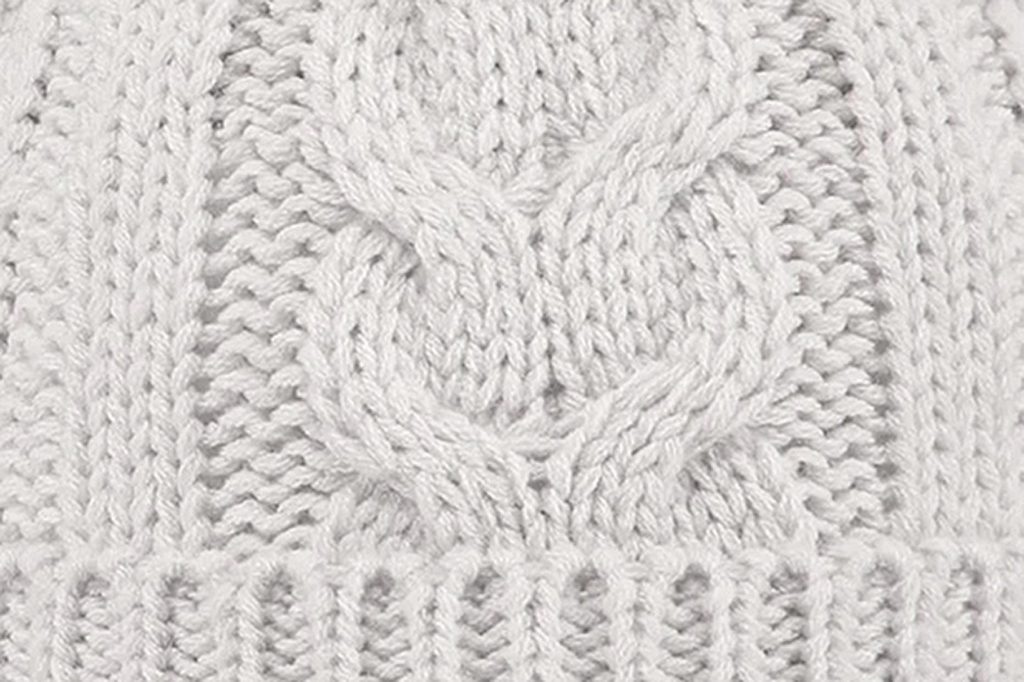 AFNF CABLE BEANIE OFF WHITE