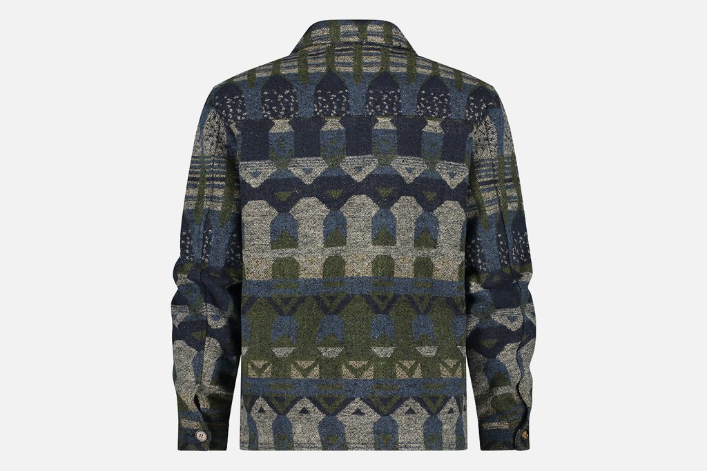 AZTEC JACKET DARK GREEN