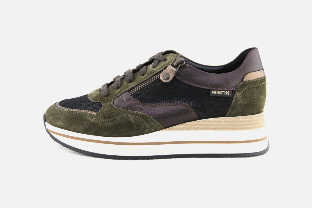 OLIMPIA KAKI NOIR BRONZE