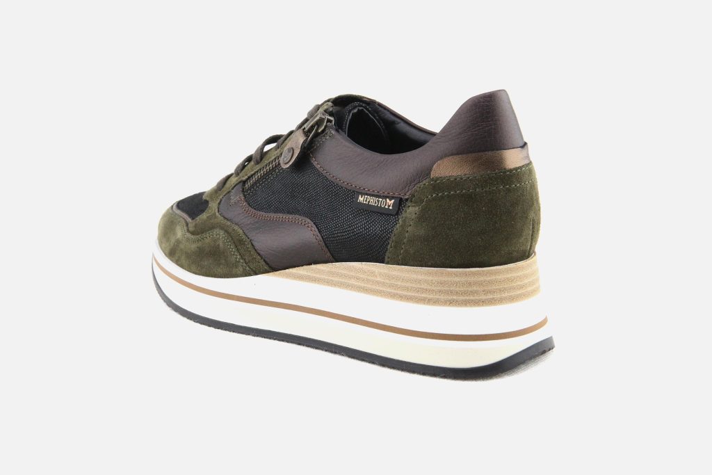 OLIMPIA KAKI NOIR BRONZE