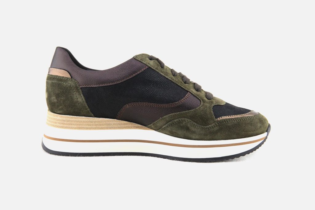 OLIMPIA KAKI NOIR BRONZE