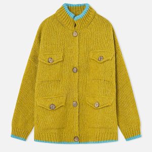 CARDIGAN BOOM BOOM OCRA – Image 1