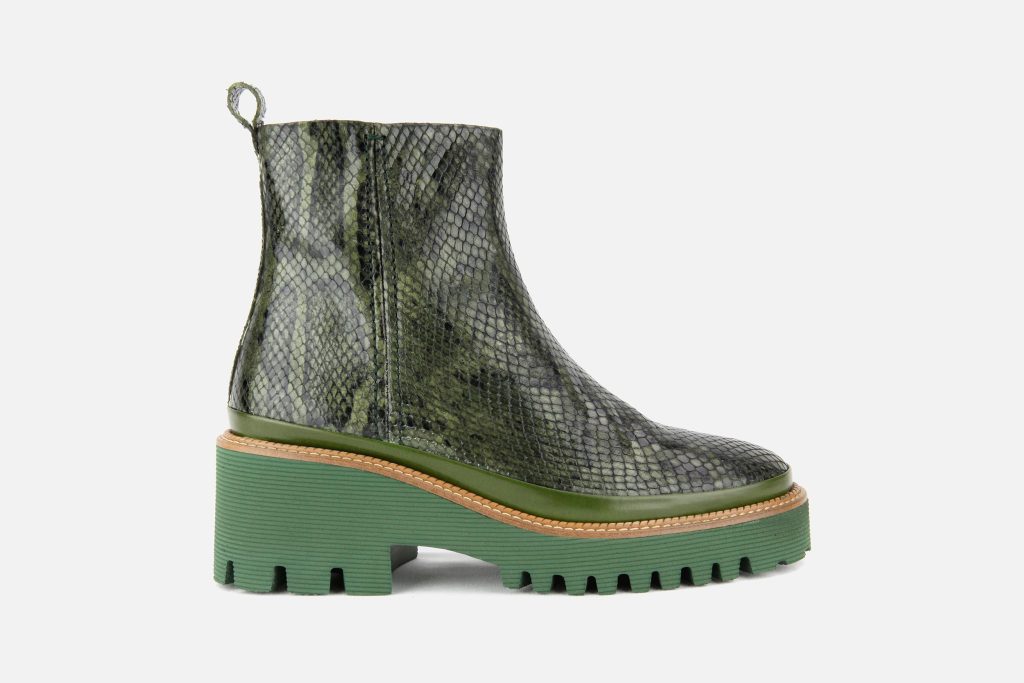TOMORROW BOOTS VERT PYTHON
