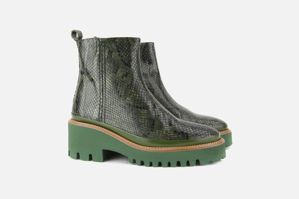 TOMORROW BOOTS VERT PYTHON