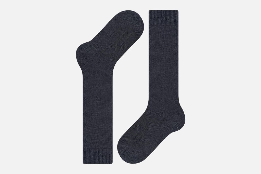 COMFORT WOOL KNEE HIGH MARINE