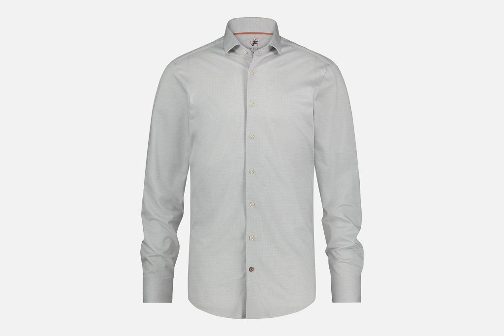 SHIRT THREADS CHECKS SAND