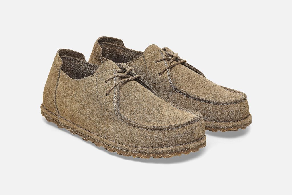 UTTI LACE SUEDE GRAY TAUPE