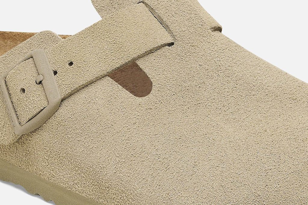 BOSTON SUEDE FADED KAKI