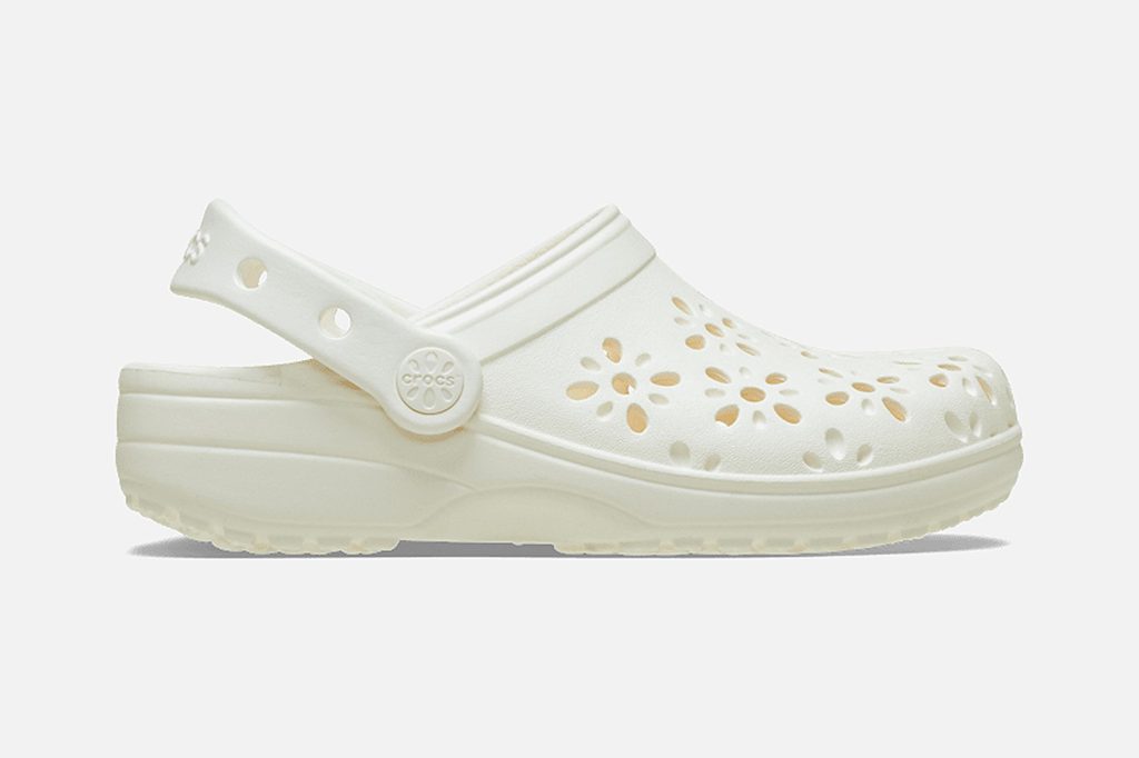 CLASSIC FLORAL CLOG CHALK