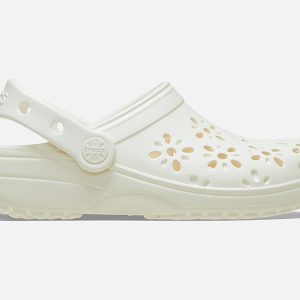 CLASSIC FLORAL CLOG CHALK - Image 1