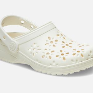 CLASSIC FLORAL CLOG CHALK - Image 2