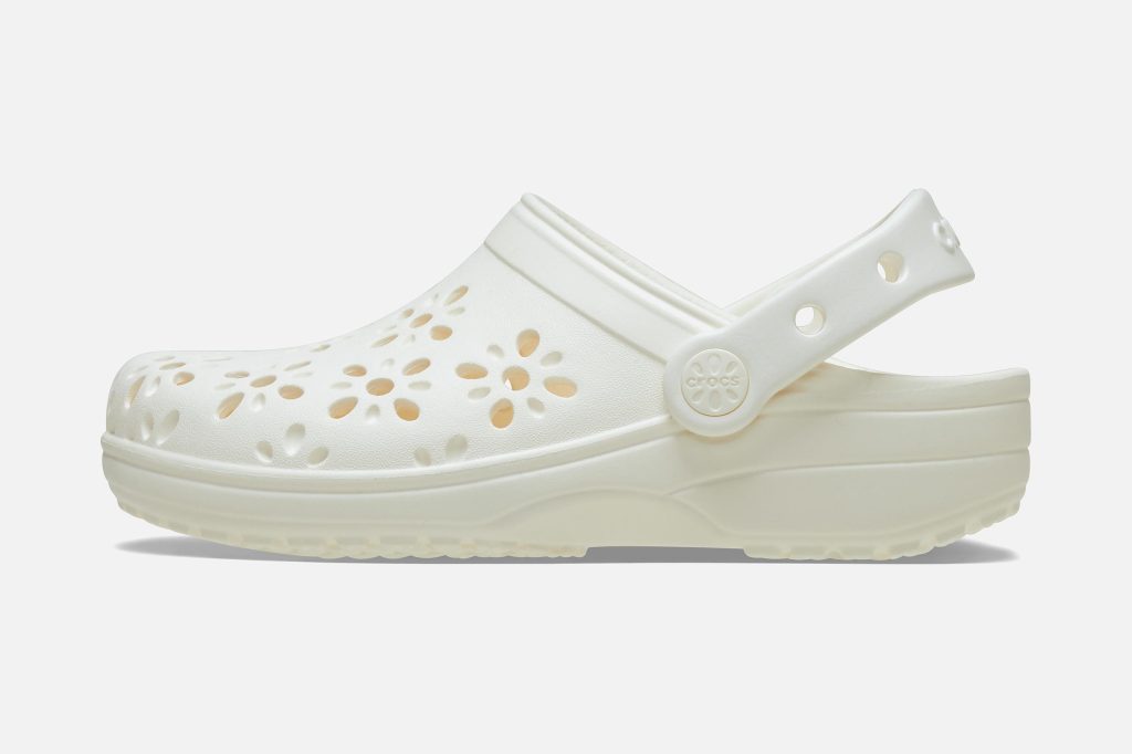 CLASSIC FLORAL CLOG CHALK
