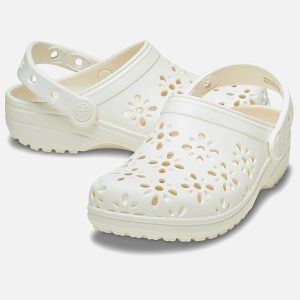 CLASSIC FLORAL CLOG CHALK - Image 7