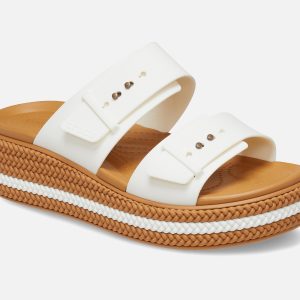 BROOKLYN BUCKLE WEDGE CHALK – Image 2