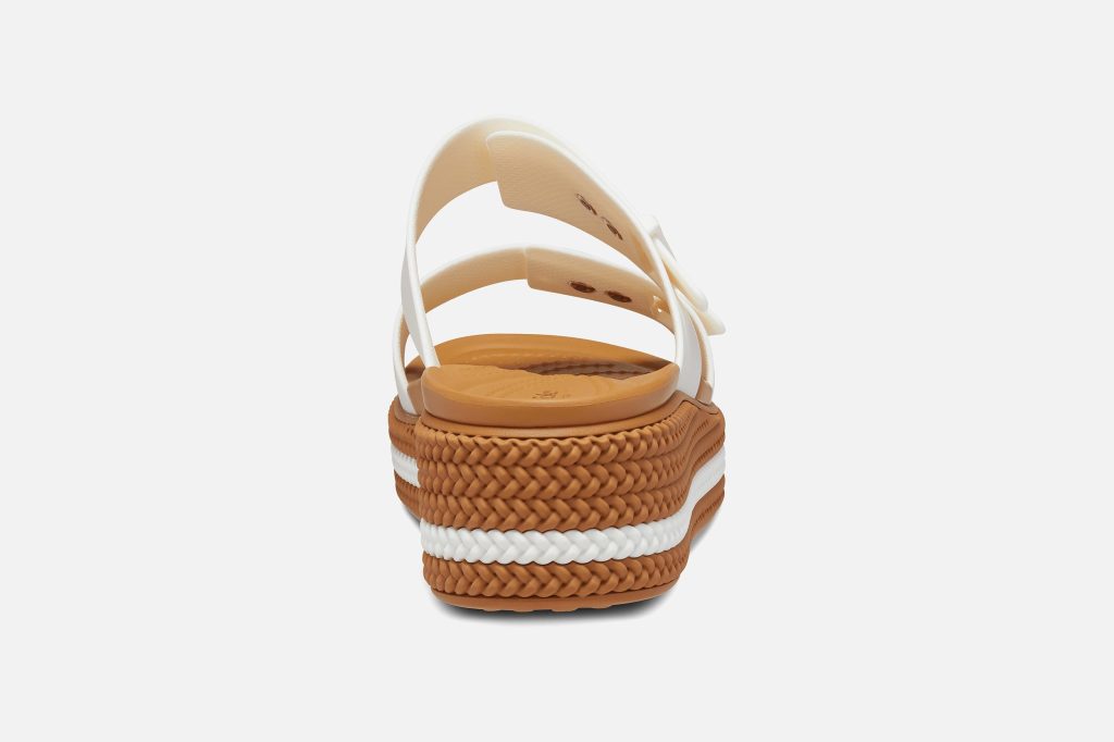 BROOKLYN BUCKLE WEDGE CHALK