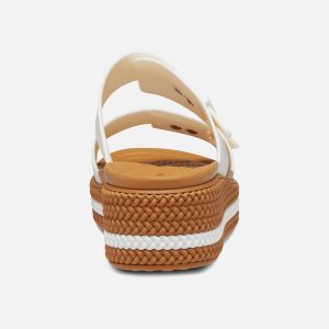 BROOKLYN BUCKLE WEDGE CHALK – Image 3