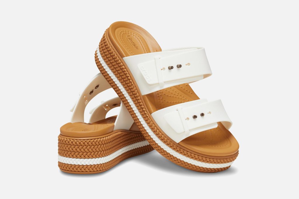 BROOKLYN BUCKLE WEDGE CHALK