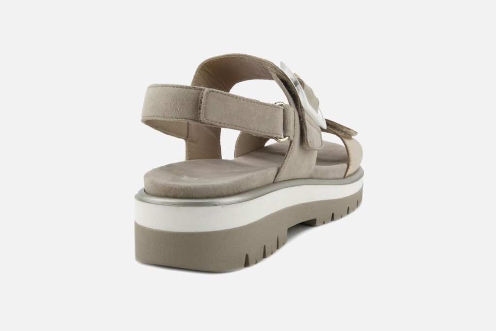 MALAGA SANDALE PLATINE SANDY