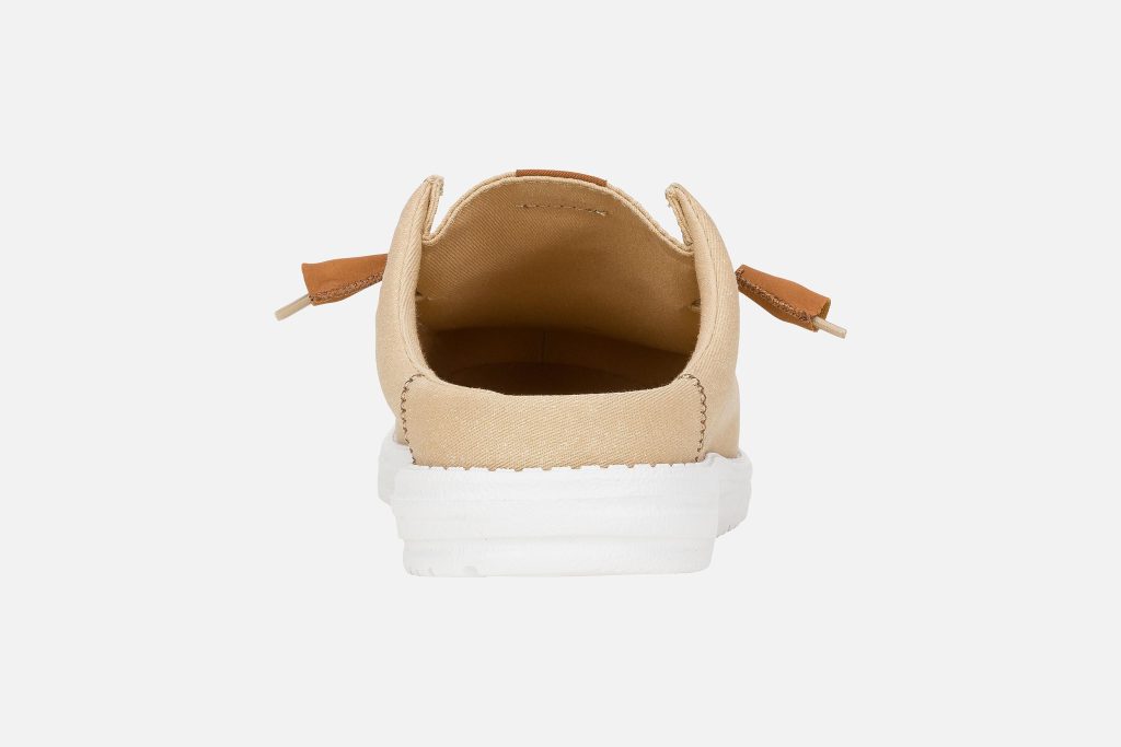 WALLY SLIP STRETCH TAN WHITE