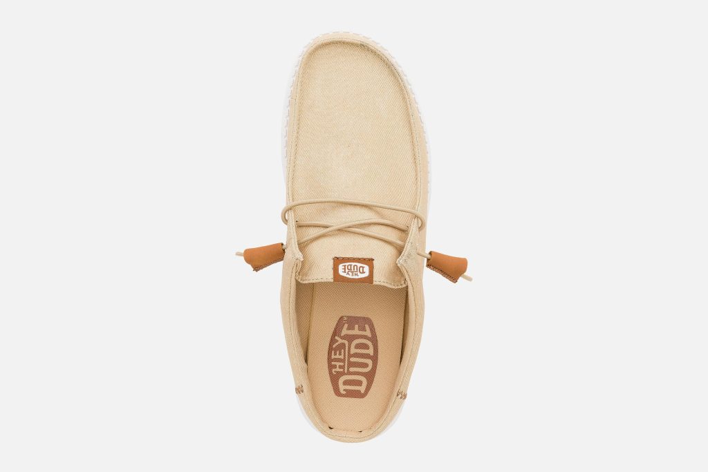 WALLY SLIP STRETCH TAN WHITE