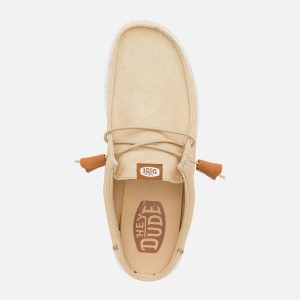 WALLY SLIP STRETCH TAN WHITE - Image 5