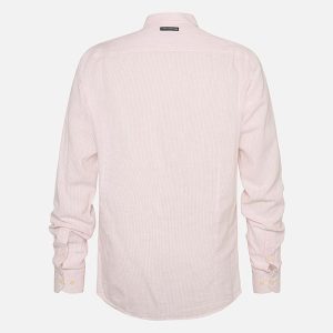 SHIRT STRIPES LINEN ORANGE - Image 2