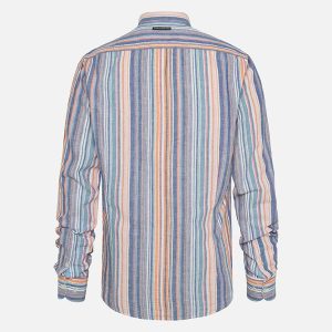 SHIRT DOUBLE STRIPES COBALT - Image 2